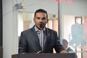 Alex do Frango protesta contra vetos na LDO Alex do Frango protesta contra vetos na LDO