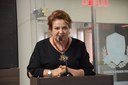 Sandra Rosado presta homenagem a Wilma de Faria Sandra Rosado presta homenagem a Wilma de Faria