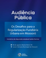 Câmara de Mossoró sedia audiência pública da Assembleia Legislativa do RN