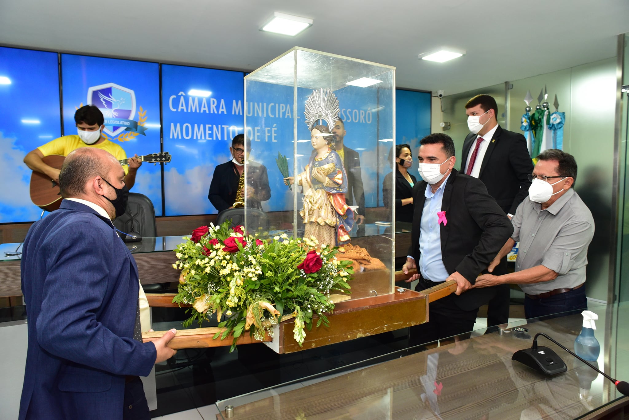 Câmara realiza solenidade em homenagem à Santa Luzia